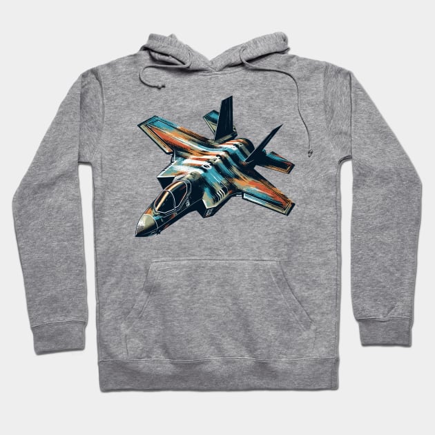 F-35 Hoodie by Vehicles-Art